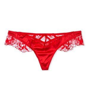 Victorias Secret VERY SEXY Lace Trim Strappy Thong